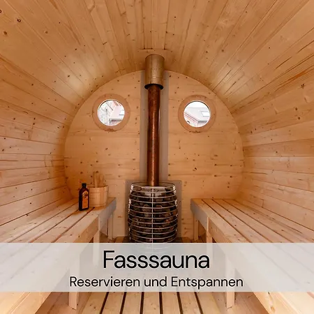 Διαμέρισμα Hexenburgbeidresden Mit Fasssauna Stylishes Designerappartement Mit Schlafsofa, Terrasse - Naehe Saechsische Schweiz Dresden Großharthau