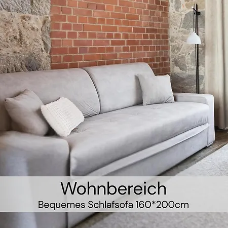 Διαμέρισμα Hexenburgbeidresden Mit Fasssauna Stylishes Designerappartement Mit Schlafsofa, Terrasse - Naehe Saechsische Schweiz Dresden *