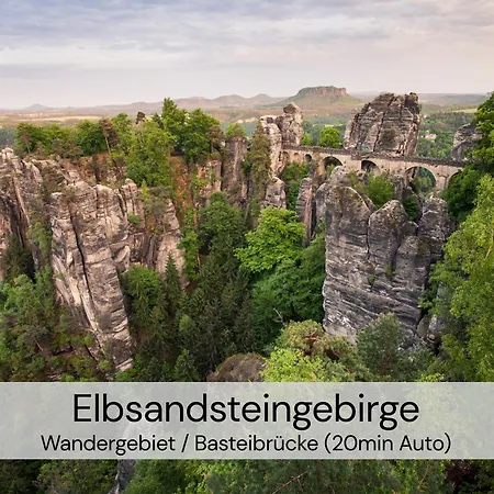 Διαμέρισμα Hexenburgbeidresden Mit Fasssauna Stylishes Designerappartement Mit Schlafsofa, Terrasse - Naehe Saechsische Schweiz Dresden *