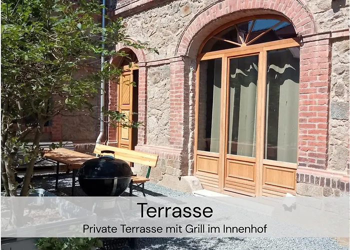 Daire Hexenburgbeidresden Mit Fasssauna Stylishes Designerappartement Mit Schlafsofa, Terrasse - Naehe Saechsische Schweiz Dresden Großharthau