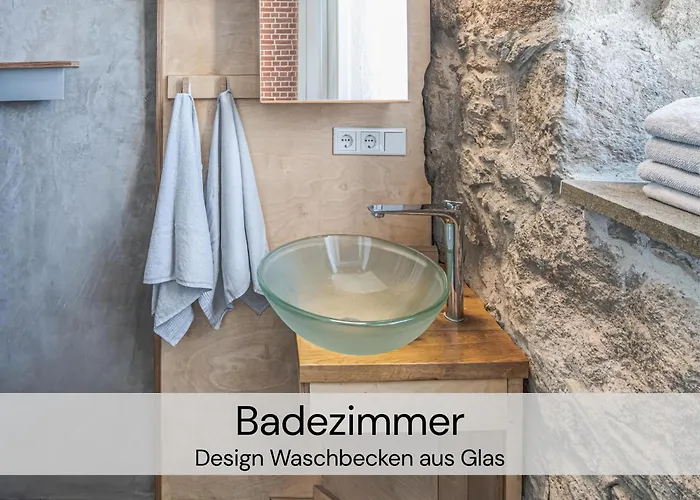 Hexenburgbeidresden Mit Fasssauna Stylishes Designerappartement Mit Schlafsofa, Terrasse - Naehe Saechsische Schweiz Dresden *